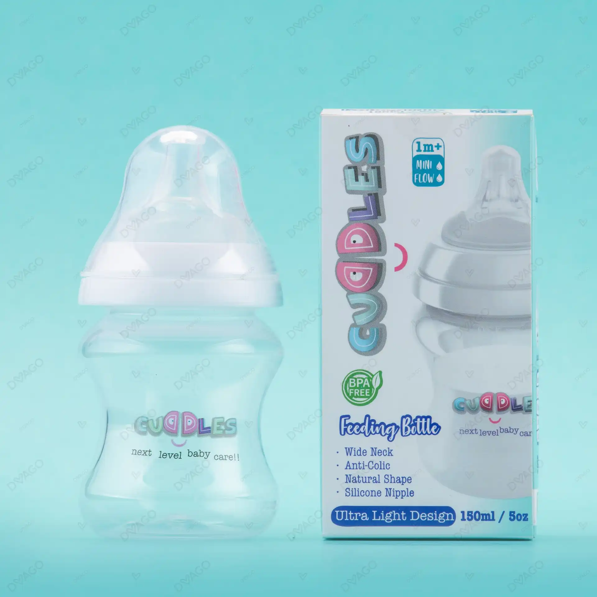 Cuddles Wide Neck Feeder 150ml